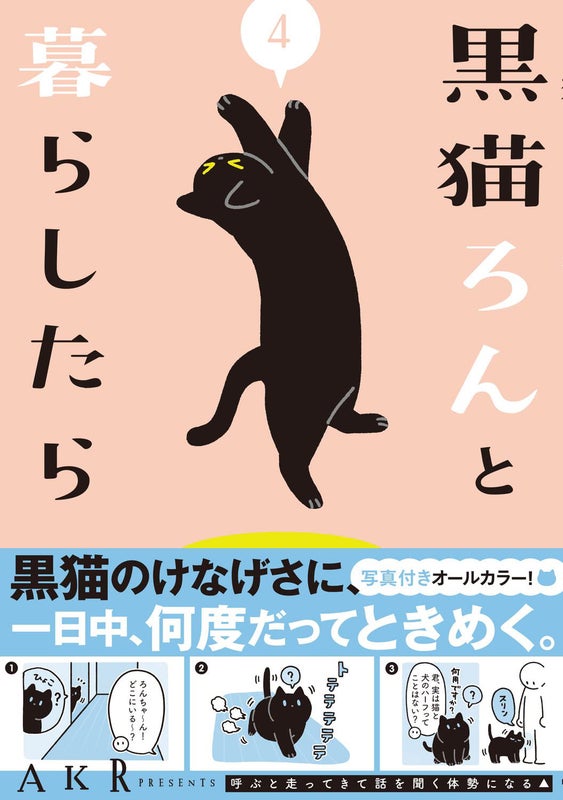 『黒猫ろんと暮らしたら④』書影